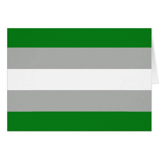 Greyromantic Pride Flag Cards (Front Horizontal)