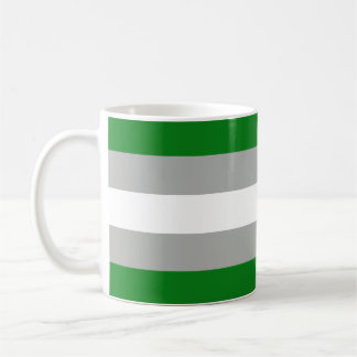 Greyromantic Pride Flag Coffee Mug
