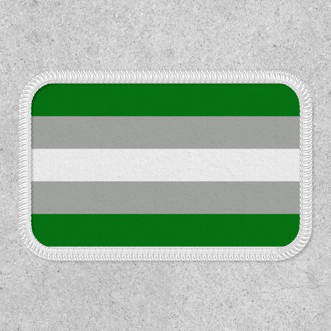 Greyromantic Pride Patch (Front)