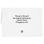 Greys in stream (Back Horizontal)