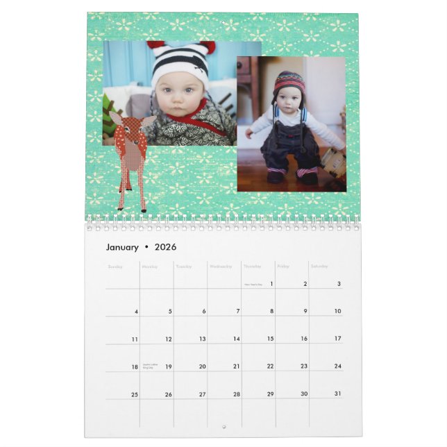 Grey's Zoo 2012 Calendar (Jan 2026)