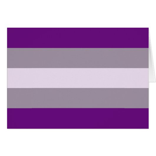 Greysexual Pride Cards (Front Horizontal)