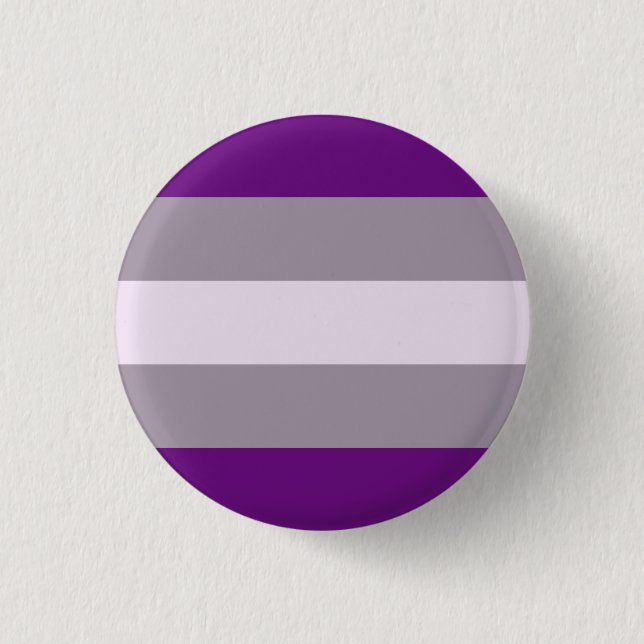 Greysexual Pride Flag Button (Front)