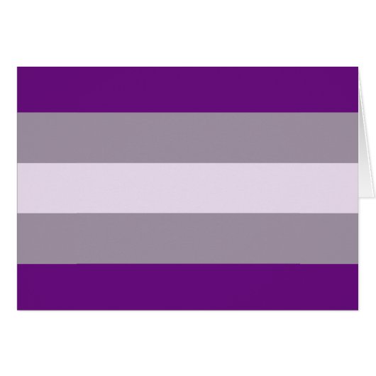 Greysexual Pride Flag Cards (Front Horizontal)