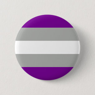 Greysexual Pride Flag LGBT Pride Button