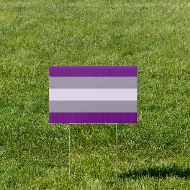 Greysexual Pride Sign (Insitu)
