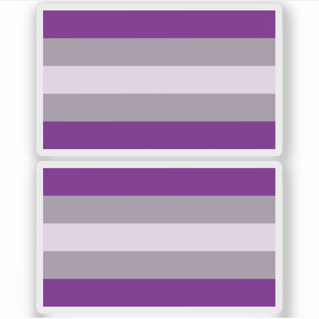 Greysexual Pride Sticker (Front)