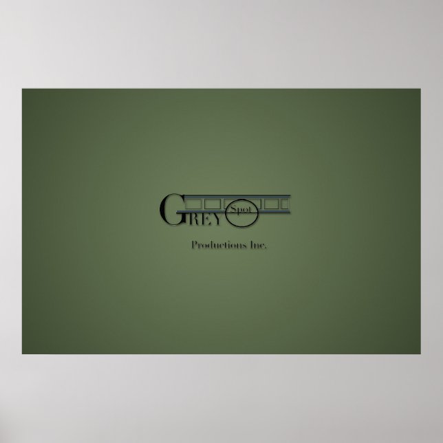 GreySpot Productions Poster (Front)