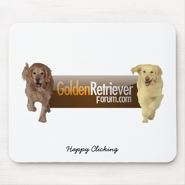 GRF Mouse Pad -  Happy Clicking (Front)
