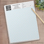 Grid 5 squares per Inch - Graph Calcpad Logo Notepad