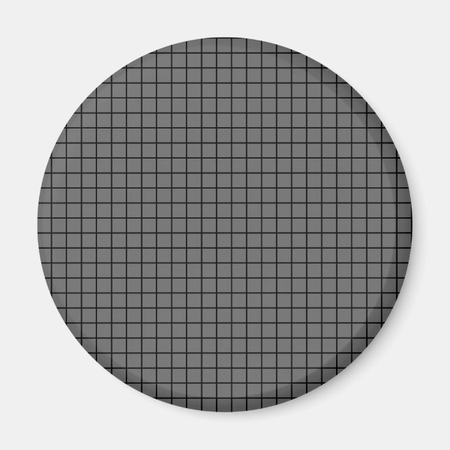grid black magnet (Front)