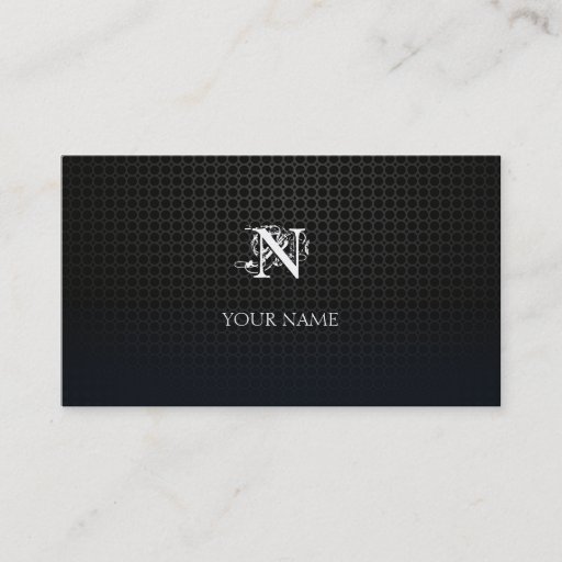 Customizable Grid Business Cards