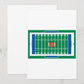 grid iron football field graphic (Front/Back)