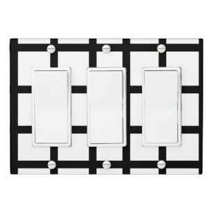 Grid Light Switch Cover