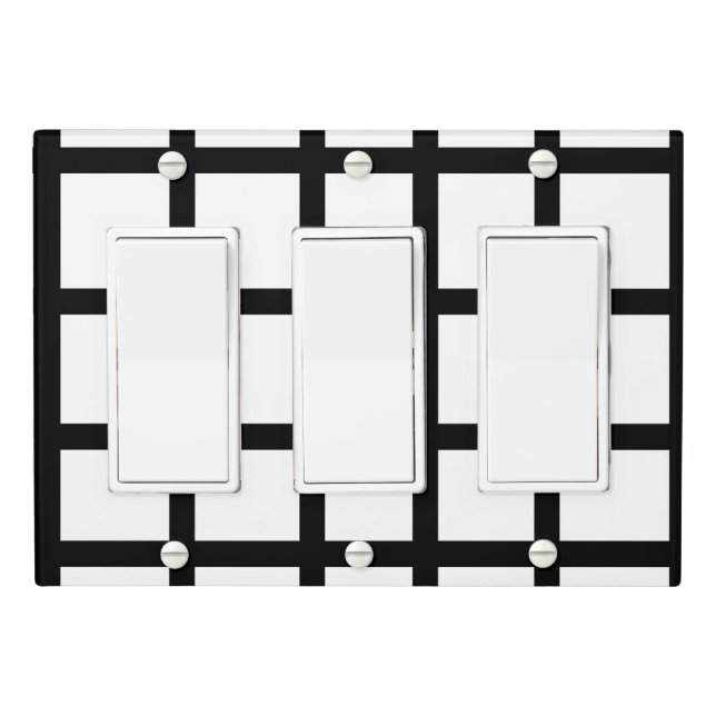 Grid Light Switch Cover (In Situ)