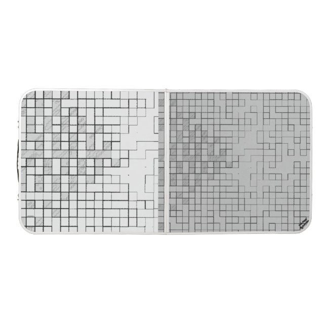 Grid Locked  Beer Pong Table (Top)