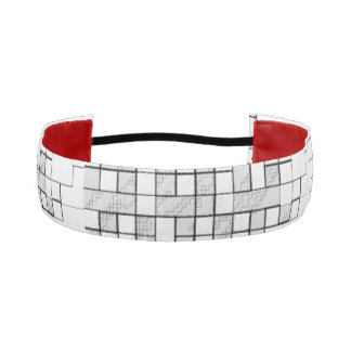 Grid Locked Hair Band Athletic Headband