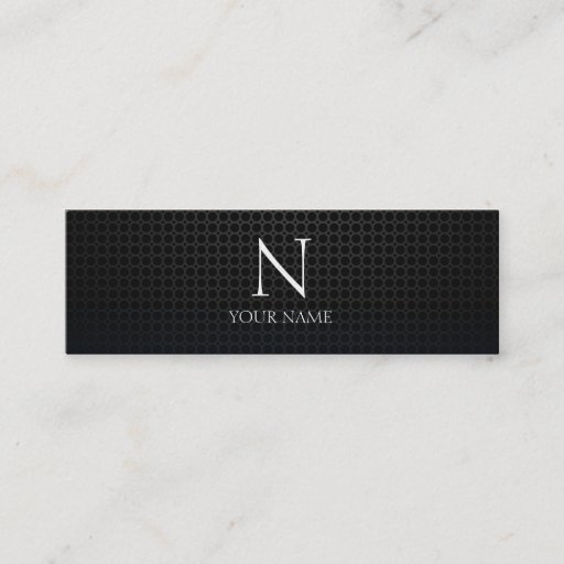 Customizable Grid Business Card Template