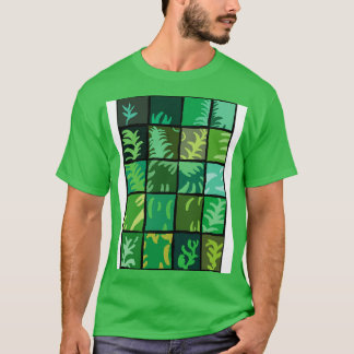 Grid of greenery T-Shirt