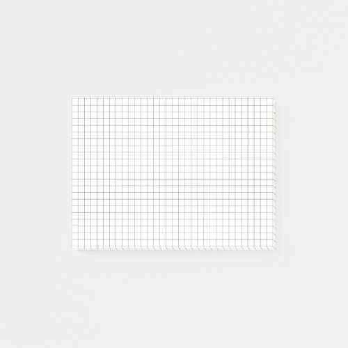 Grid Paper Sticky Notes