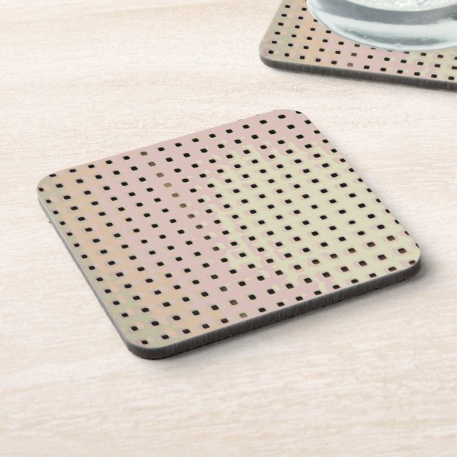 Grid Pattern from a Chair Beverage Coaster (Left Side)