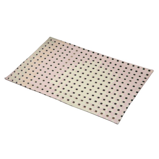 Grid Pattern from a Chair Cloth Placemat (On Table)