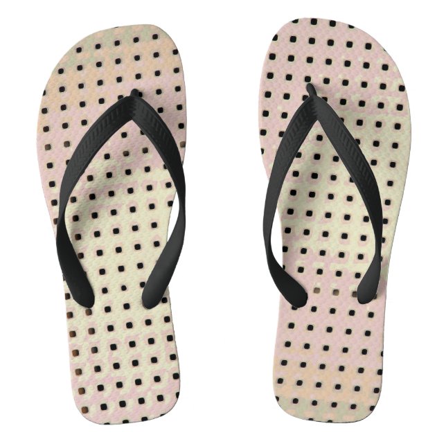 Grid Pattern from a Chair Flip Flops (Footbed)