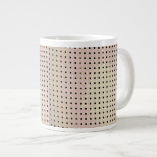 Grid Pattern from a Chair Giant Coffee Mug