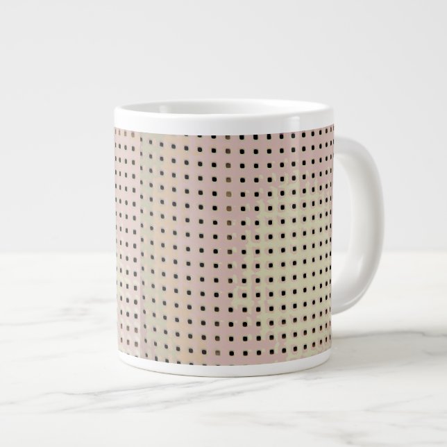 Grid Pattern from a Chair Giant Coffee Mug (Front Right)