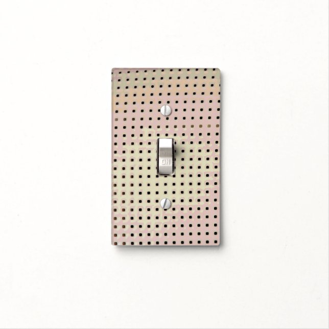 Grid Pattern from a Chair Light Switch Cover (In Situ)