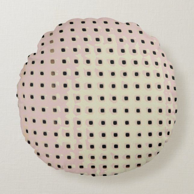 Grid Pattern from a Chair Round Pillow (Front)