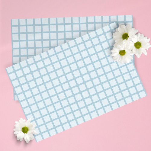 Grid Pattern Gift Wrap Tissue Paper