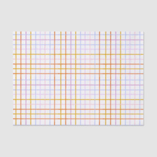 Grid tissue paper