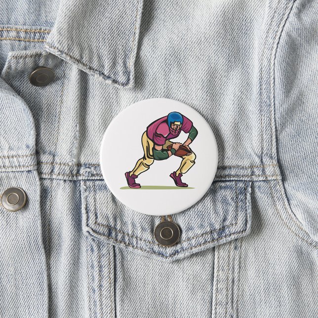Gridiron Football Player Button (Creator Uploaded)