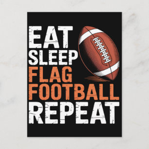 Gridiron Glory Helmet with US Flag Holiday Postcard