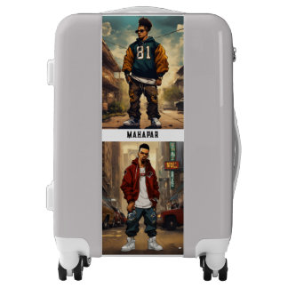 "Gridiron Graffiti" Luggage