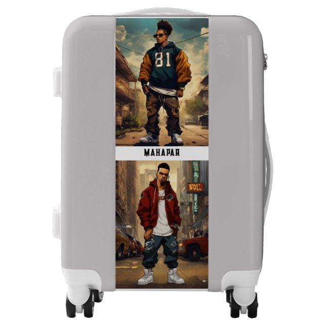 "Gridiron Graffiti" Luggage (Front)
