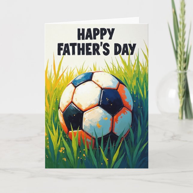 Gridiron Sweet Fathers Day Card (Front)