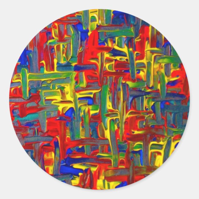 Gridlock 1.5" Sticker (Front)