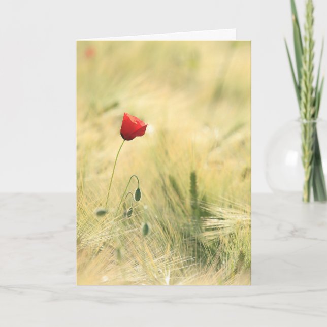 Grief is the Price of Love Quote Sympathy Card (Front)