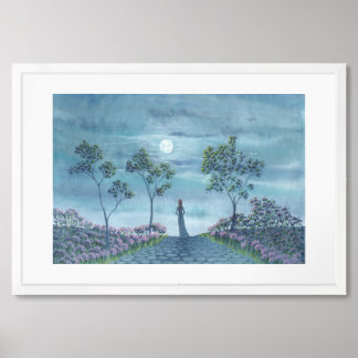 Grief. The Light Left Behind. Framed Art