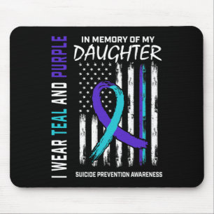 Grieving Daughter Suicide Awareness Prevention Ame Mouse Pad