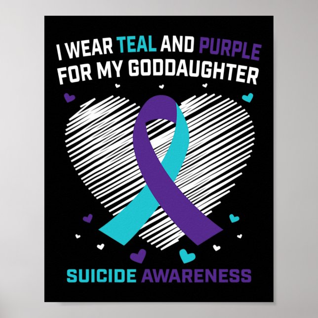 Grieving Gifts Loss Goddaughter Suicide Awareness  Poster (Front)