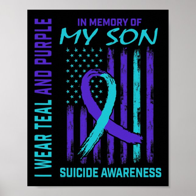 Grieving Gifts Loss Of Son Suicide Awareness Ameri Poster (Front)