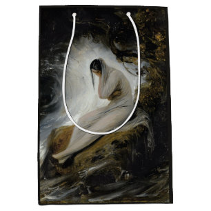Grieving Woman's Lament (by Horace Vernet) Medium Gift Bag