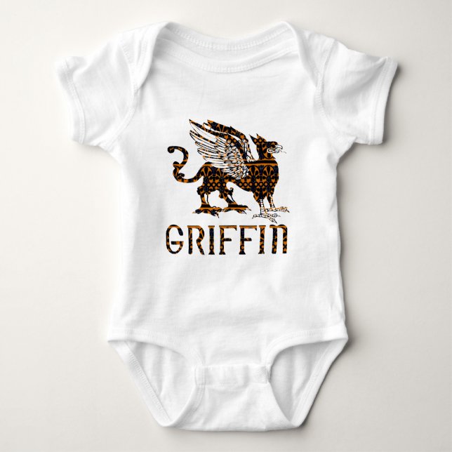 Griffin Baby Bodysuit (Front)