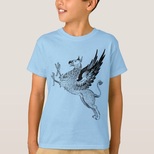 griffin blue kids t T-Shirt (Front)