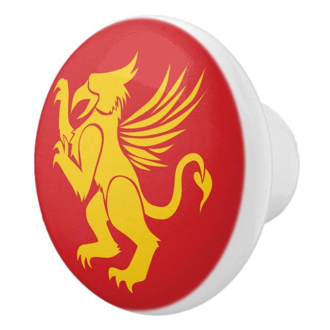 Griffin Ceramic Knob (Right)