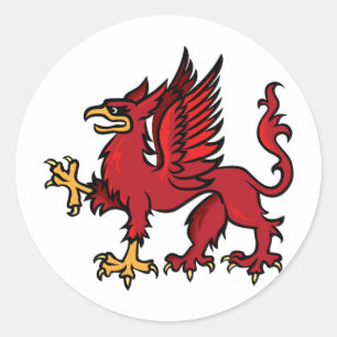 Griffin Classic Round Sticker