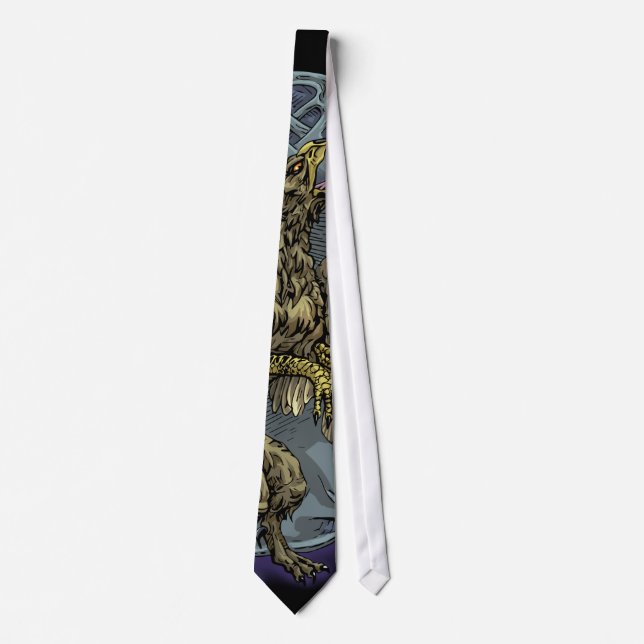 Griffin Crest Neck Tie (Front)